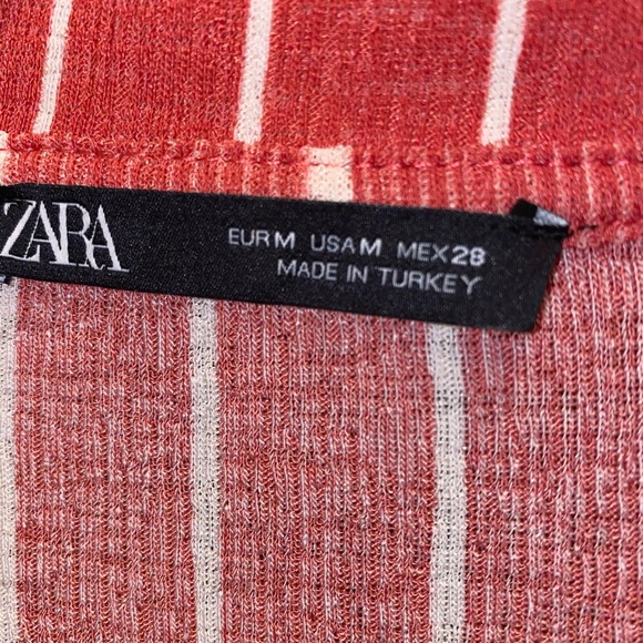 Zara Polo Striped Top - Picture 4 of 6